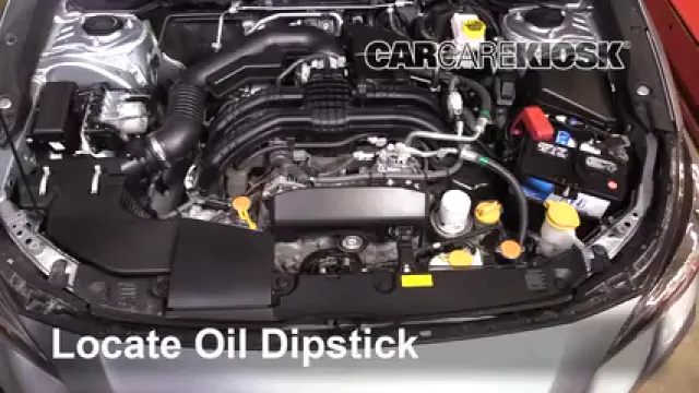2017 Subaru Impreza Limited 2.0L 4 Cyl. Hatchback Oil Check Oil Level